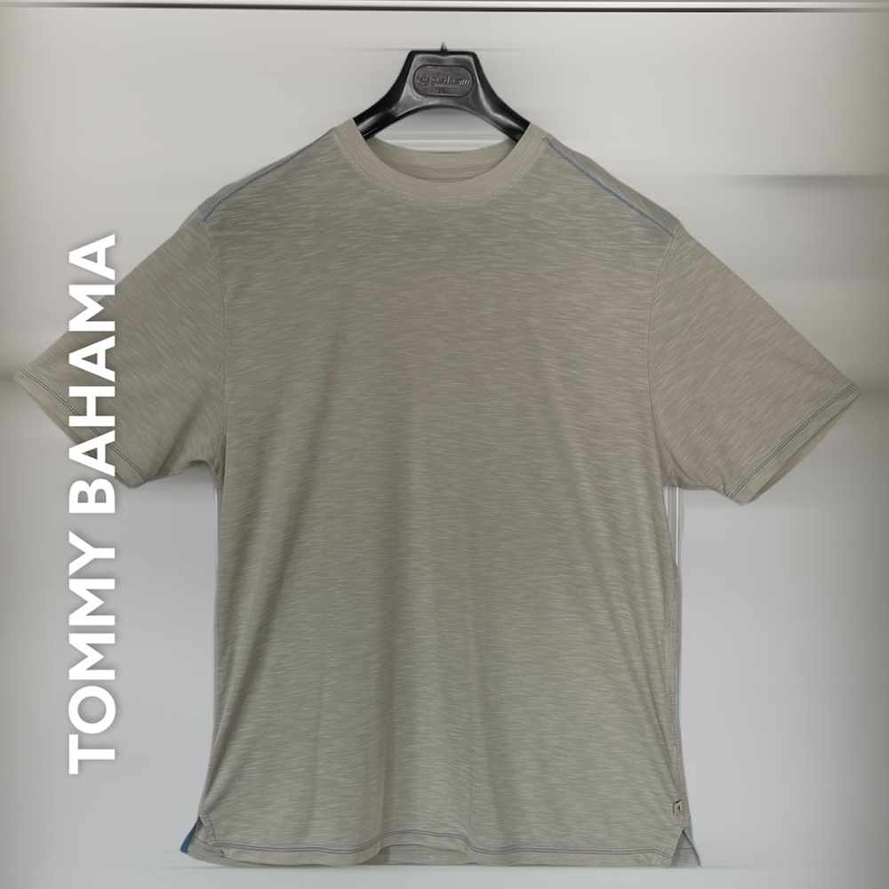 Tommy Bahama solid Color Short Sleeve Shirt